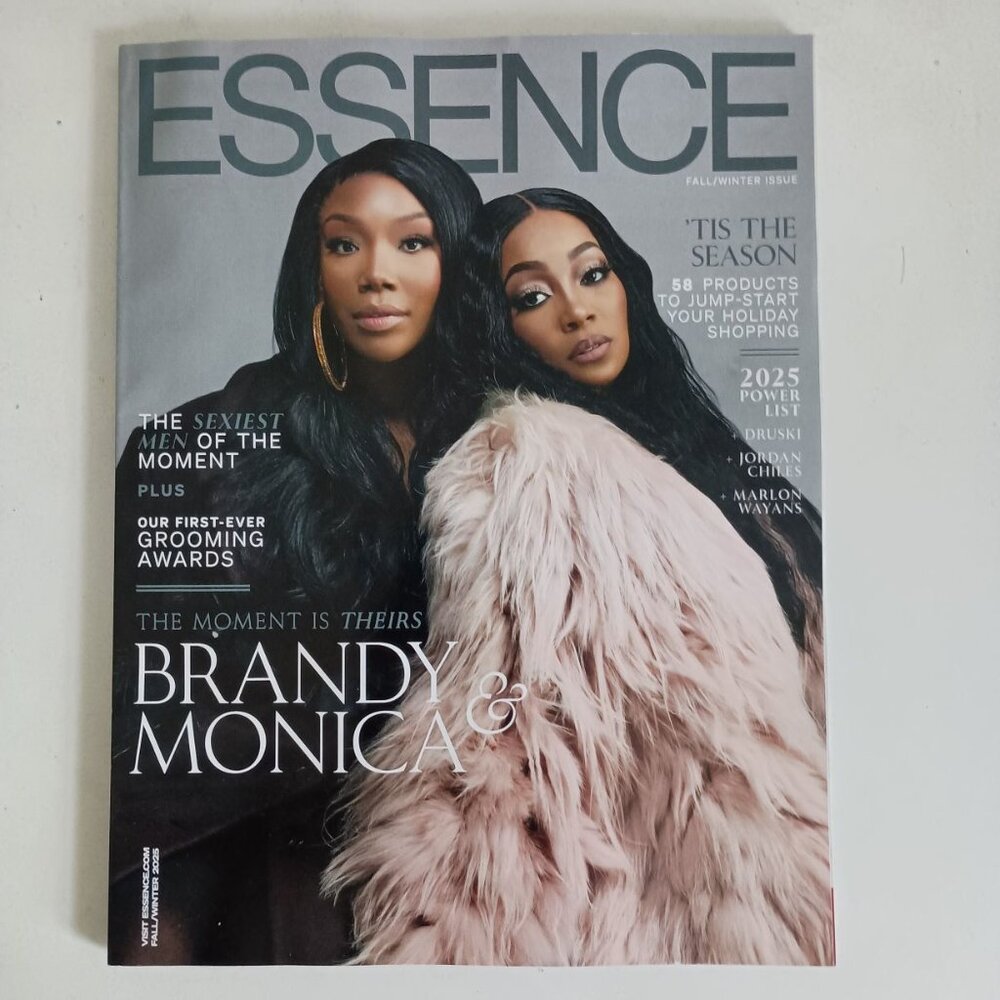 Essence magazine Fall Winter 2025 featuring Brandy and Monica